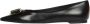 Salvatore Ferragamo Elegante Monogram Strik Ballerina Flats Black Dames - Thumbnail 24