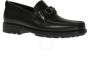 Salvatore Ferragamo Stijlvolle Mocassins voor Mannen en Vrouwen Black Heren - Thumbnail 1