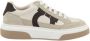 Salvatore Ferragamo Suède Panel Platform Sneakers Multicolor Heren - Thumbnail 1