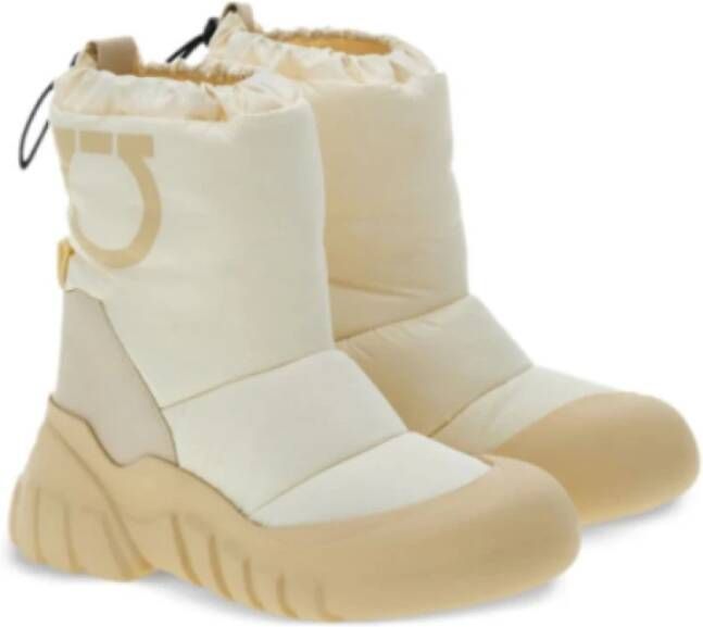 Salvatore Ferragamo Winter Boots Beige Dames