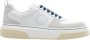 Salvatore Ferragamo Witte Sneakers met Rondeeus en Vetersluiting White Dames - Thumbnail 1