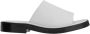 Salvatore Ferragamo Witte Leren Slippers White Dames - Thumbnail 1