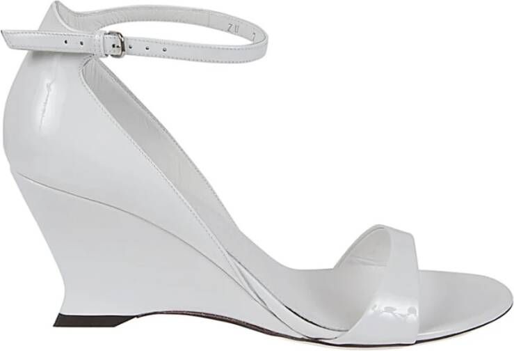 Salvatore Ferragamo Witte Sandalen voor Vrouwen White Dames