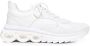 Salvatore Ferragamo Witte Sneakers van Kalfsleer White Heren - Thumbnail 3