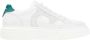 Salvatore Ferragamo Witte Suède Leren Sneakers Ss24 White Heren - Thumbnail 1