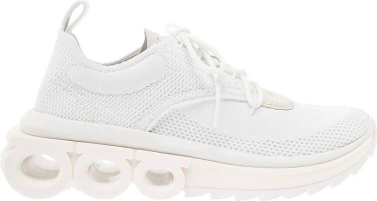 Salvatore Ferragamo WitteIMA Sneakers White Dames