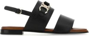 Salvatore Ferragamo Women's Sandals Zwart Dames