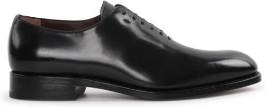 Salvatore Ferragamo Zwarte Angiolo Oxford Schoenen Black Heren