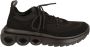 Salvatore Ferragamo Zwarte Antraciet Sneakers voor Dames Black Dames - Thumbnail 1