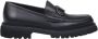 Salvatore Ferragamo Zwarte Cocoon Loafer Schoenen Black Heren - Thumbnail 1