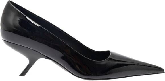 Salvatore Ferragamo Zwarte Ferragamo EVA Pump met Hak Black Dames