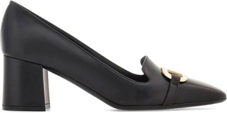 Salvatore Ferragamo Zwarte Gancini Pumps Black Dames