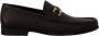 Salvatore Ferragamo Zwarte Kalfsleren Grandioso2 Herenschoenen Black Heren - Thumbnail 4