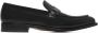 Salvatore Ferragamo Zwarte leren loafers met Gancini-gesp Black Heren - Thumbnail 1