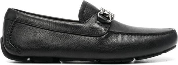 Salvatore Ferragamo Zwarte platte schoenen Black Heren