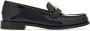 Salvatore Ferragamo Zwarte platte schoenen met Gancini gesp Black Dames - Thumbnail 1