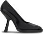 Salvatore Ferragamo Zwarte Pumps met Gebeeldhouwde Hak Zwart Dames - Thumbnail 1