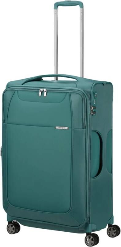 Samsonite Blauwe Trolley Koffer met TSA Slot