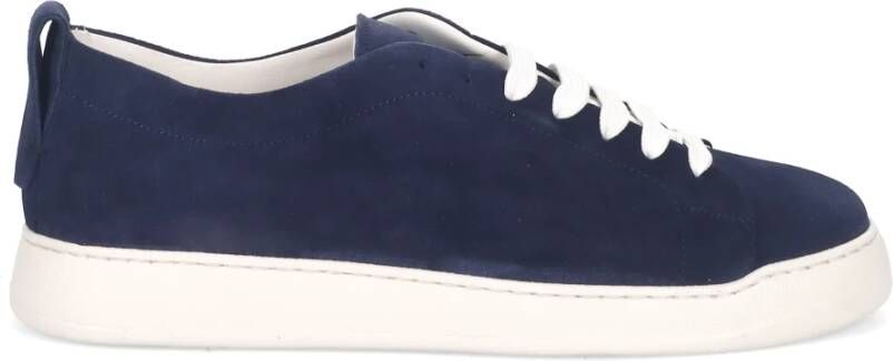 Sangiorgio Blauwe Casual Schoenen Handgemaakt in Italië