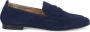 Sangiorgio Blauwe Suède Mocassin Schoen - Thumbnail 1