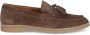 Sangiorgio Duifgrijze Tassel Loafer - Thumbnail 1
