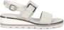 Sangiorgio Grijze Leren Sandaal Comfort Stijl - Thumbnail 1