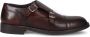 Sangiorgio Handgemaakte Donkerbruine Platte Schoenen - Thumbnail 1