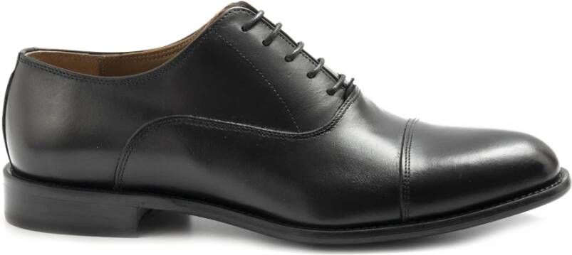 Sangiorgio Platte schoenen Black Heren