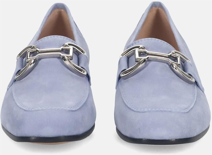 Sangiorgio Blauwe Suède Mocassin Schoenen