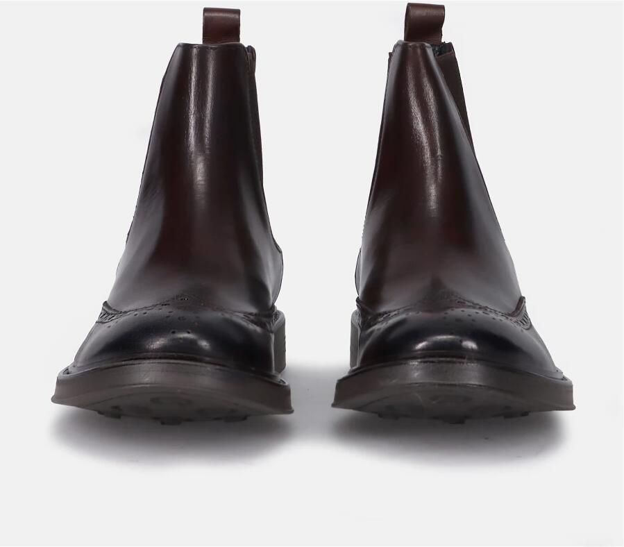 Sangiorgio Klassieke donkerbruine Beatles-laarzen Bruin Heren - Foto 2