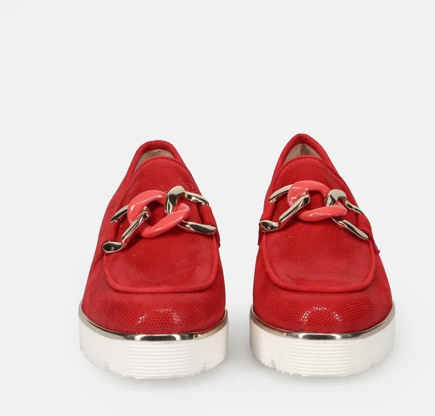 Sangiorgio Rode Suède Mocassins - Foto 1