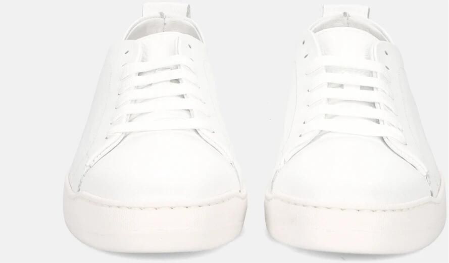 Sangiorgio Witte Casual Schoenen Handgemaakt in Italië