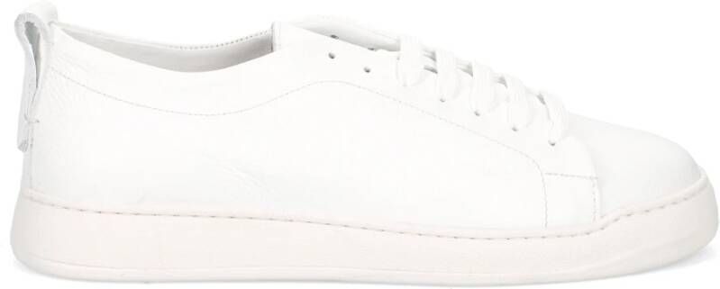 Sangiorgio Witte Casual Schoenen Handgemaakt in Italië