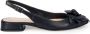 Sangiorgio Zwarte platte schoenen elegante ballerinas Black Dames - Thumbnail 1