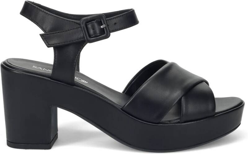 Sangiorgio Zwarte Sandalen voor Zomer Outfits Black Dames