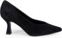 Sangiorgio Zwarte Suède Hakken Pumps Black Dames - Thumbnail 1