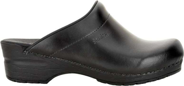 Sanita Schoenen Black Dames