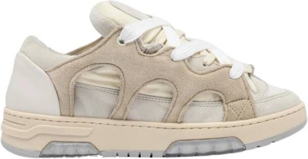 Santha Italiaans Ontwerp Danilo Paura Sneakers Beige Heren