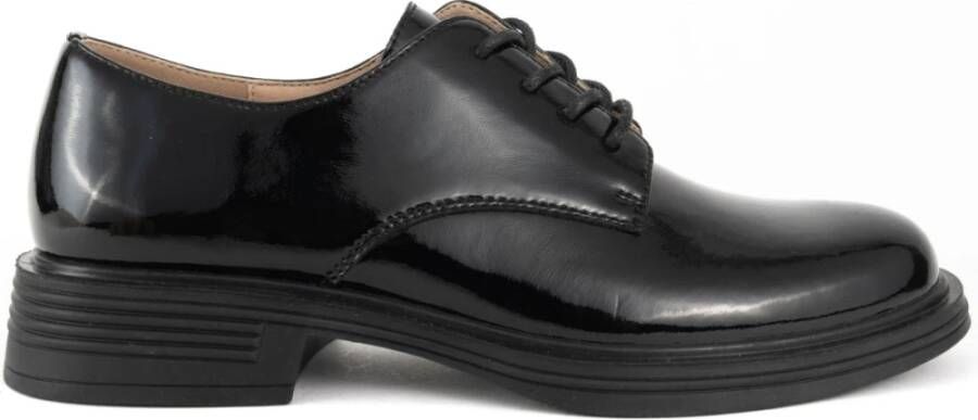 Santino Milano Elegante Zwarte Zakelijke Schoenen