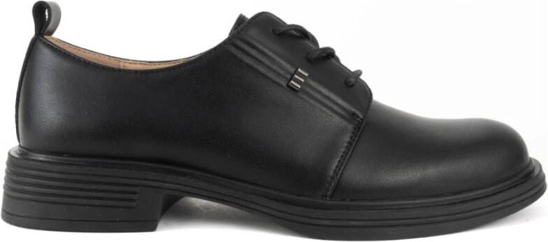 Santino Milano Elegante Zwarte Zakelijke Schoenen Vrouwen