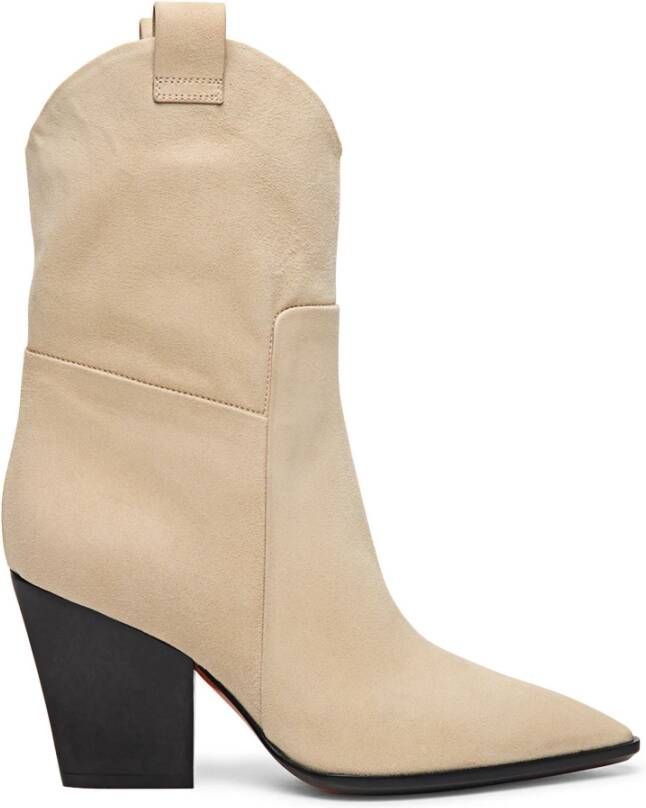 Santoni Ankle Boots Beige Dames