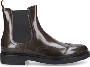 Santoni Banderas Chelsea Boots van Kalbsleder Bruin Heren