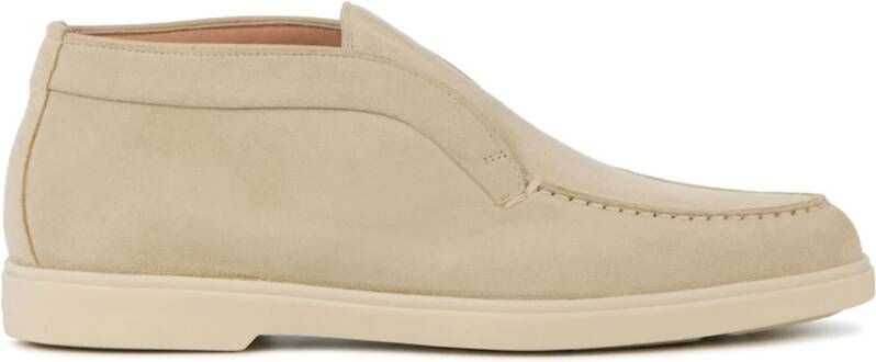 SANTONI Instappers Dames 58458 Maat: 40 Materiaal: Suède Kleur: Beige