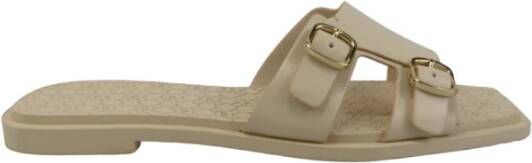 Santoni Beige Slippers