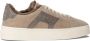 Santoni Beige Sneakers met Dubbele Gesp Ontwerp - Thumbnail 1