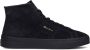 SANTONI Hoge Sneakers Heren 21933 Maat: 44 44 5 Materiaal: Leer Kleur: Blauw - Thumbnail 1