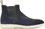 SANTONI Boots Heren Detroit 18588 Maat: 40 Materiaal: Leer Kleur: Blauw - Thumbnail 1