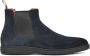 Santoni Blauwe Leren Laarzen Blauw Heren - Thumbnail 1