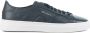 SANTONI Lage Sneakers Heren 21967 Maat: 9 Materiaal: Leer Kleur: Blauw - Thumbnail 1
