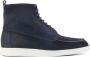 SANTONI Veterboots Heren 18235 Maat: 46 Materiaal: Suède Kleur: Blauw - Thumbnail 1